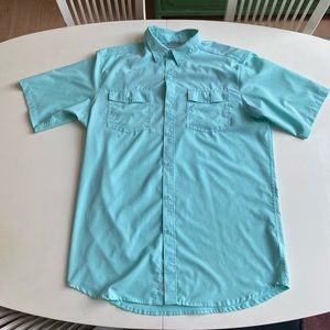 Columbia Omni Wicks Mens Large Tall Short Sleeve Shirt